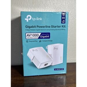 TP-Link AV1000 Gigabit Powerline Starter Kit (TL-PA7017 KIT)